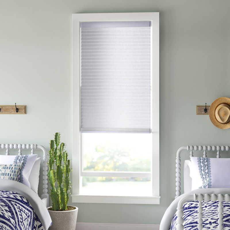 Mistana™ Room Darkening White Cellular Shade & Reviews Wayfair